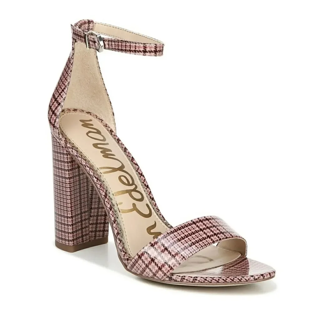 Sam Edelman Womens 8 Yaro Ankle Strap Sandal in Cameo Pink NEW